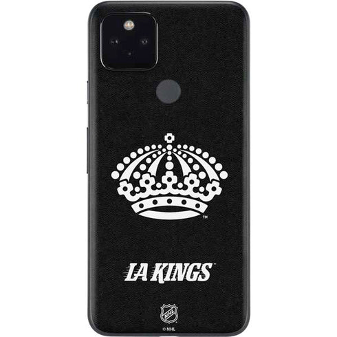NHL Los Angeles Kings Black Background Google Pixel 4a 5G Skin